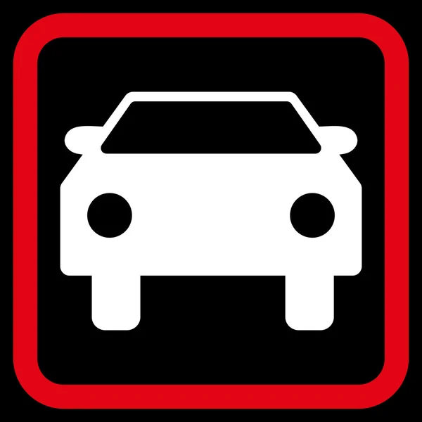 Icono de vector plano de coche — Vector de stock