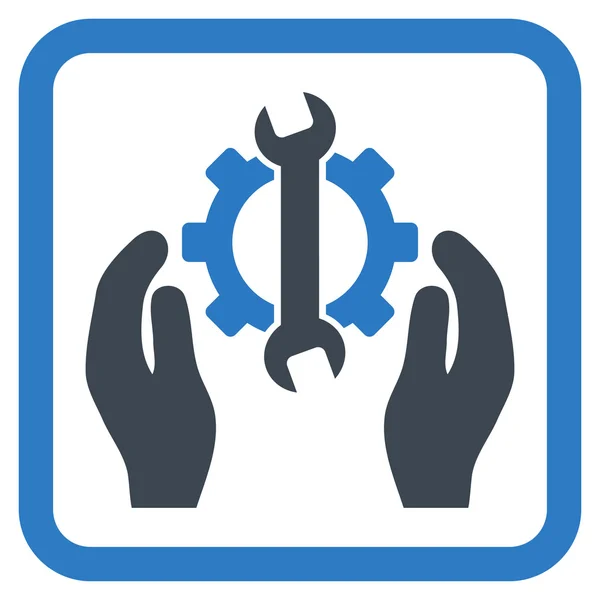 Reparatie Service Flat Vector Icon — Stockvector