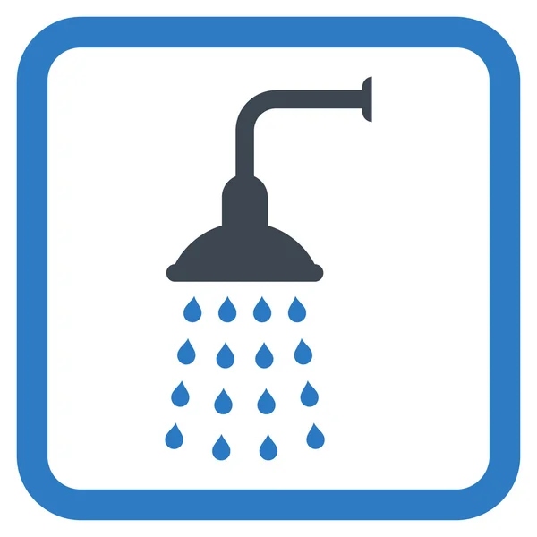 Sprcha ploché vektorové ikony — Stockový vektor