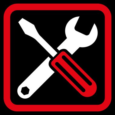 Seçenekleri düz vektör simgesi