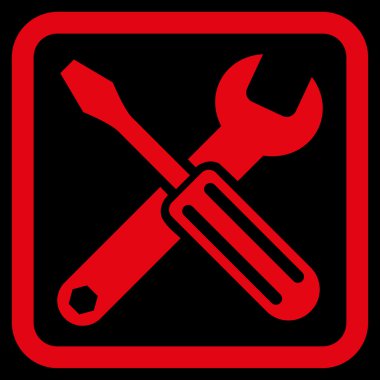 Seçenekleri düz vektör simgesi