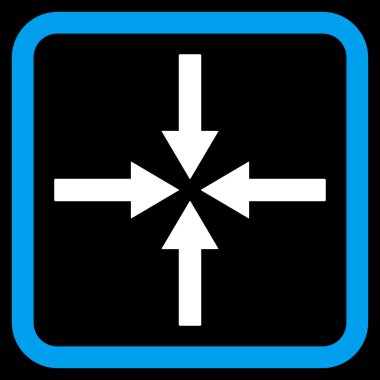 Etkisi oklar düz vektör simgesi