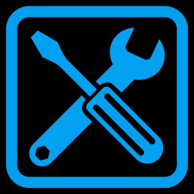 Seçenekleri düz vektör simgesi