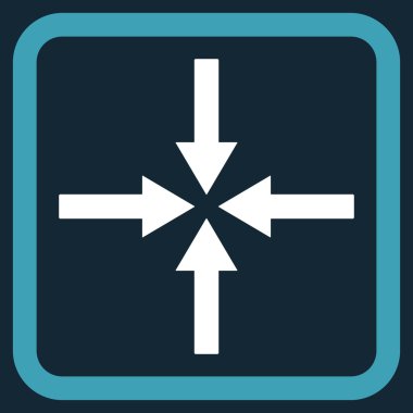 Etkisi oklar düz vektör simgesi