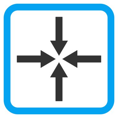 Etkisi oklar düz vektör simgesi