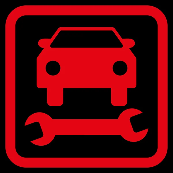 Car Repair Flat Vector Icon — Stock Vector