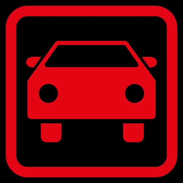 Icono de vector plano de coche — Archivo Imágenes Vectoriales