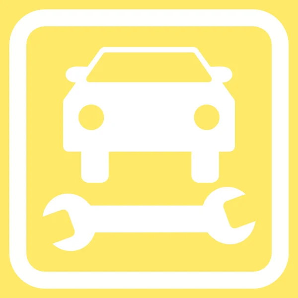 Векторная икона для ремонта автомобилей — стоковый вектор