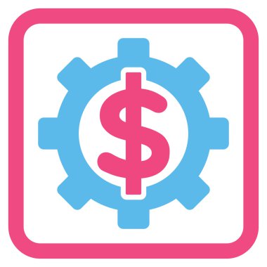 Mali seçenekleri düz vektör simgesi