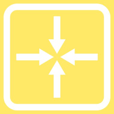 Etkisi oklar düz vektör simgesi