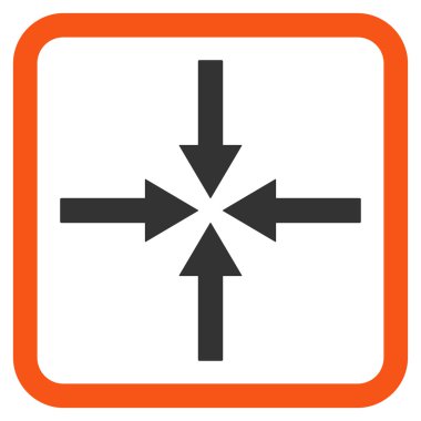 Etkisi oklar düz vektör simgesi