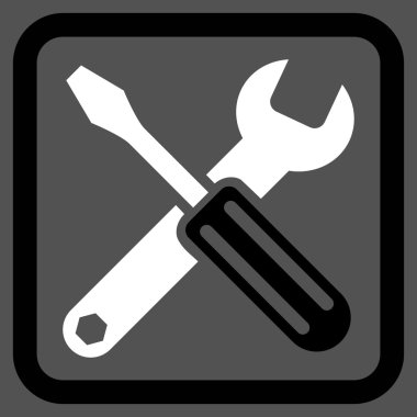 Seçenekleri düz vektör simgesi