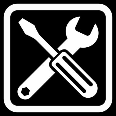 Seçenekleri düz vektör simgesi