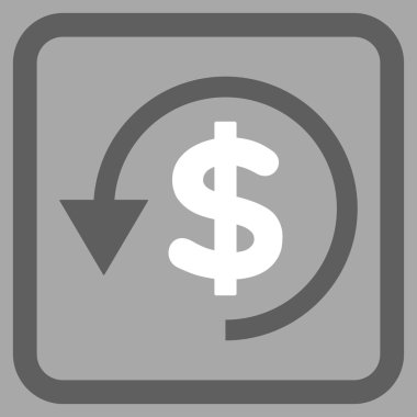 Ters ibraz düz vektör simgesi