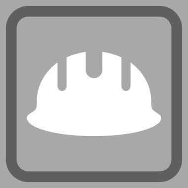 Oluşturucu işçisi düz vektör simgesi