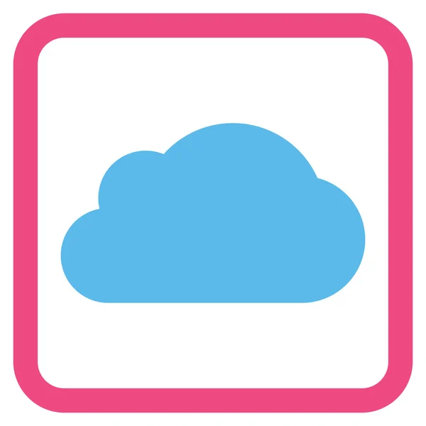 Chmura płaski wektor ikona — Wektor stockowy
