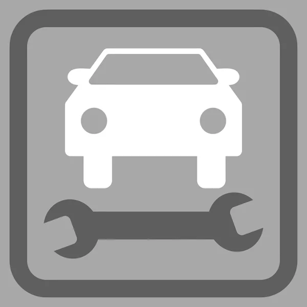 Car Repair Flat Vector Ícone — Vetor de Stock
