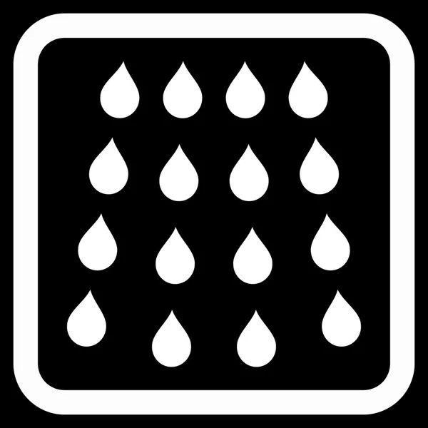 DROPS platte Vector Icon — Stockvector