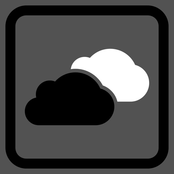 Clouds Flat Vector Icon