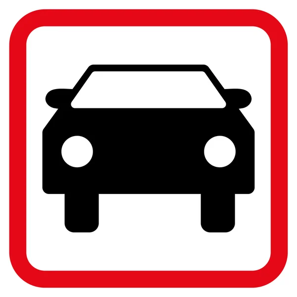 Icono de vector plano de coche — Vector de stock