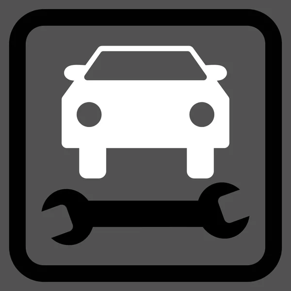 Car Repair Flat Vector Ícone — Vetor de Stock