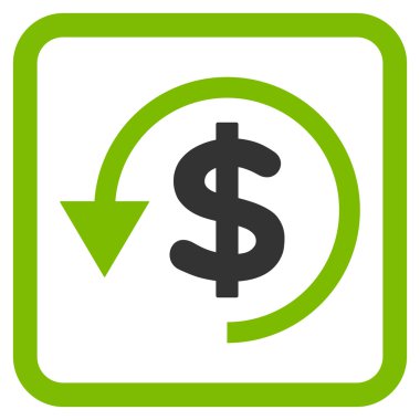 Ters ibraz düz vektör simgesi