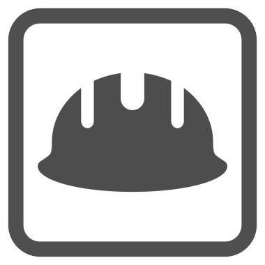 Oluşturucu işçisi düz vektör simgesi