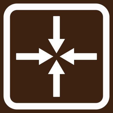 Etkisi oklar düz vektör simgesi