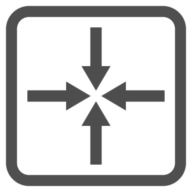 Etkisi oklar düz vektör simgesi