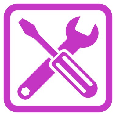 Seçenekleri düz vektör simgesi