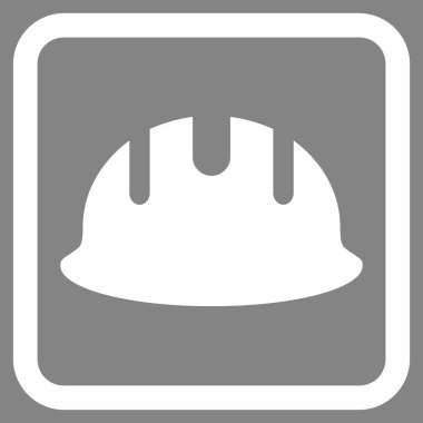 Oluşturucu işçisi düz vektör simgesi