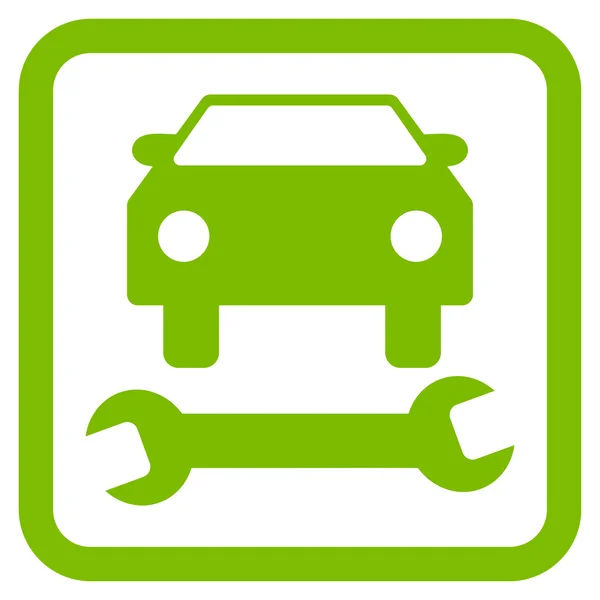 Reparación de coche plano Vector Icono — Vector de stock