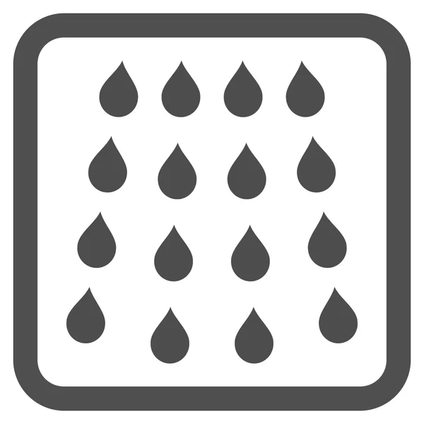 DROPS platte Vector Icon — Stockvector