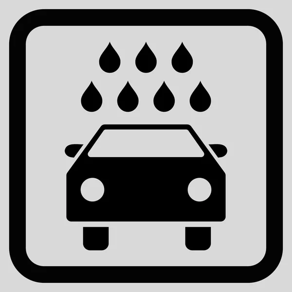 Car Shower Flat Vector Icon — Stockvector