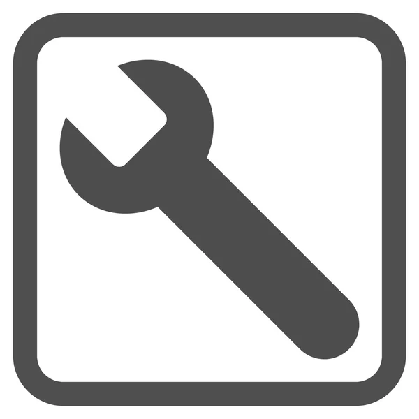 Llave plana vector icono — Vector de stock