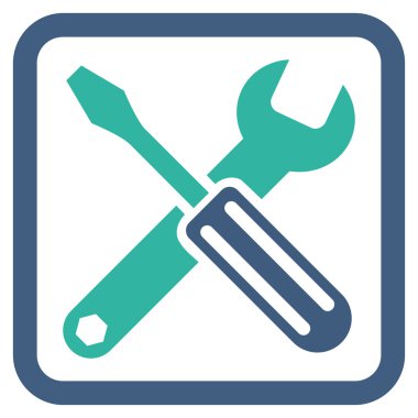 Seçenekleri düz vektör simgesi