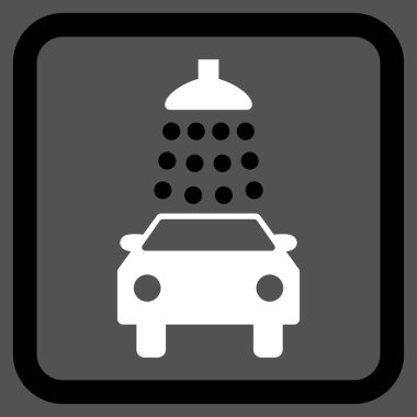 Araba Yıkama Düz Vektör Simgesi