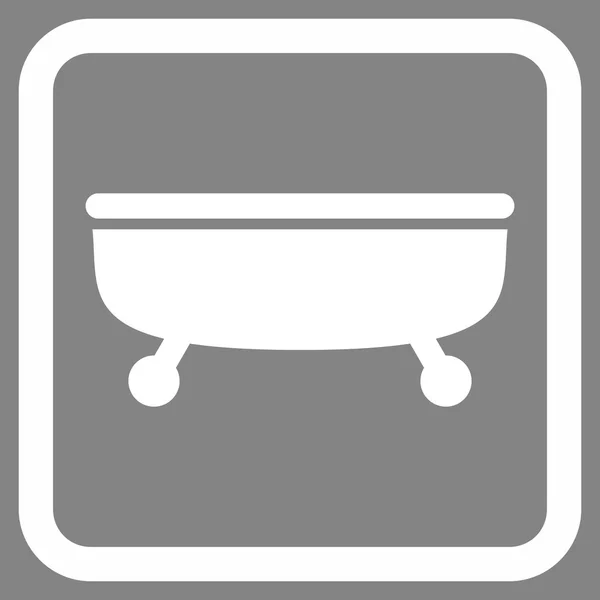 Flache Vektor-Ikone für Badewannen — Stockvektor