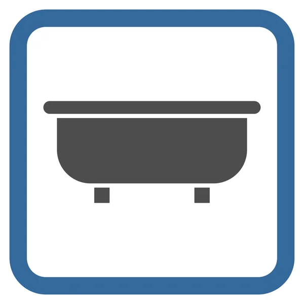 Пласка векторна іконка ванни — стоковий вектор