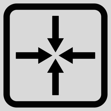 Etkisi oklar düz vektör simgesi