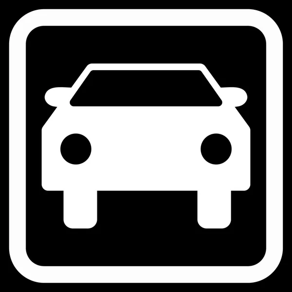 Icono de vector plano de coche — Archivo Imágenes Vectoriales