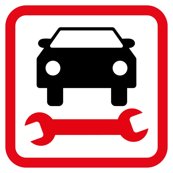 Auto Reparatur flachen Vektor Symbol — Stockvektor