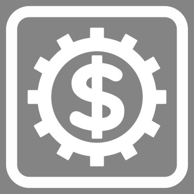 Finans sektöründe düz vektör simgesi