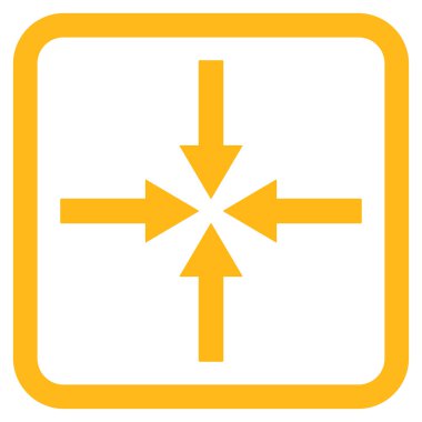 Etkisi oklar düz vektör simgesi