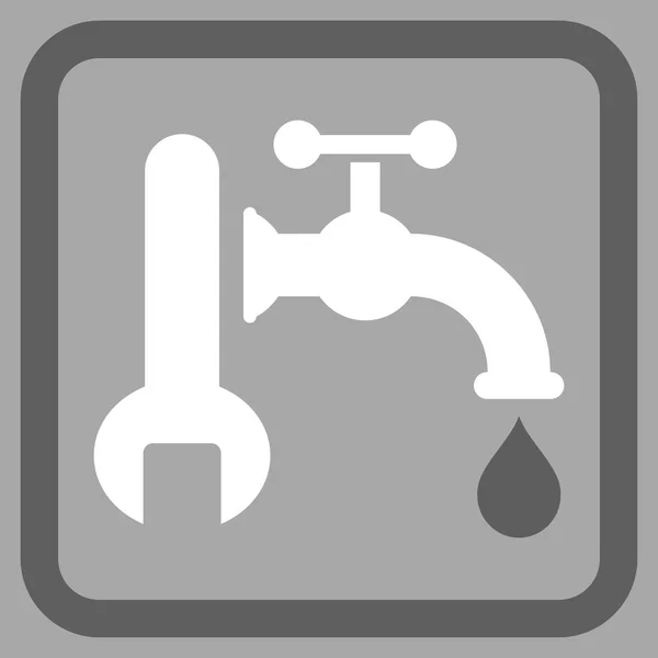Loodgieter platte Vector Icon — Stockvector