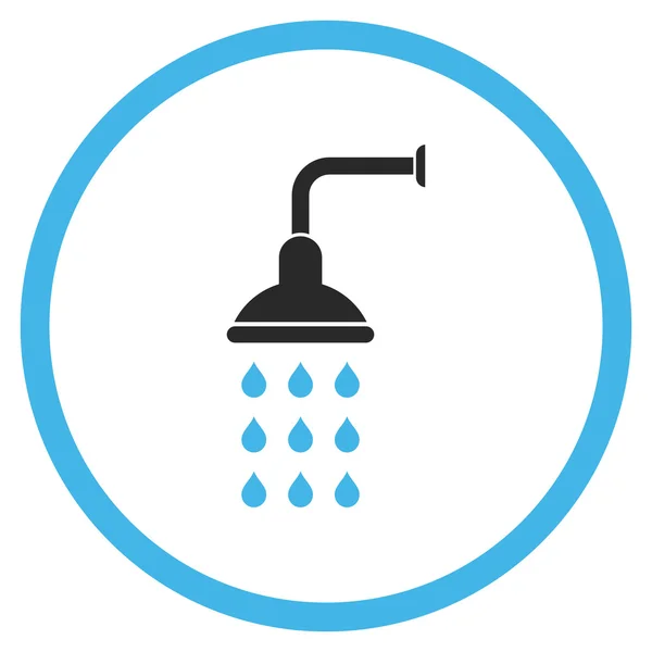 Shower Flat Vector Icon — Stock Vector