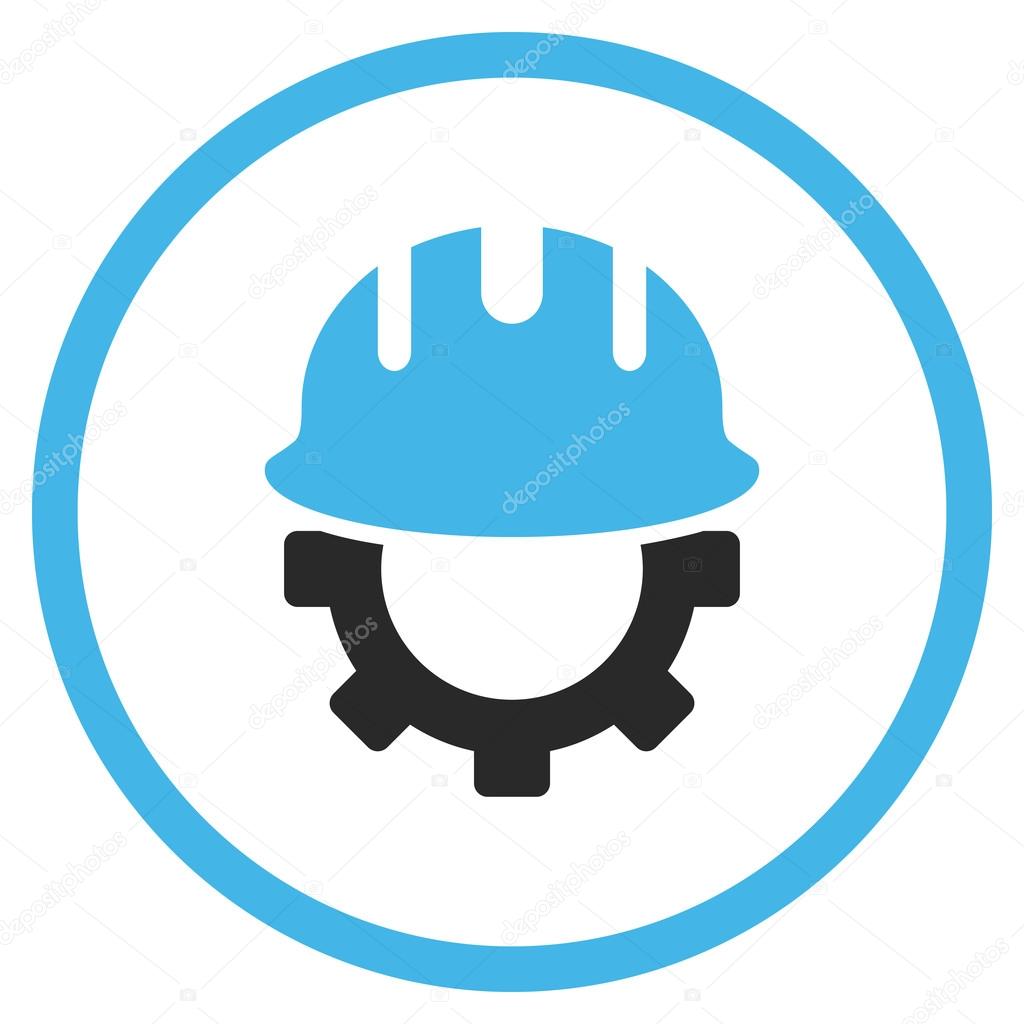 Development Hardhat Flat Vector Icon