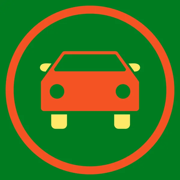 Car Flat Vector Icon — Stock Vector