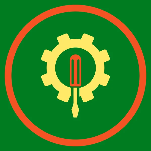 Ikona inżynieria płaski wektor — Wektor stockowy