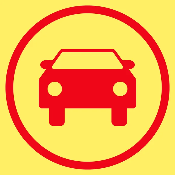 Icono de vector plano de coche — Vector de stock